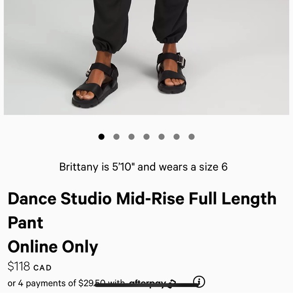 Plum coloured dance studio pant - Picture 1 of 3